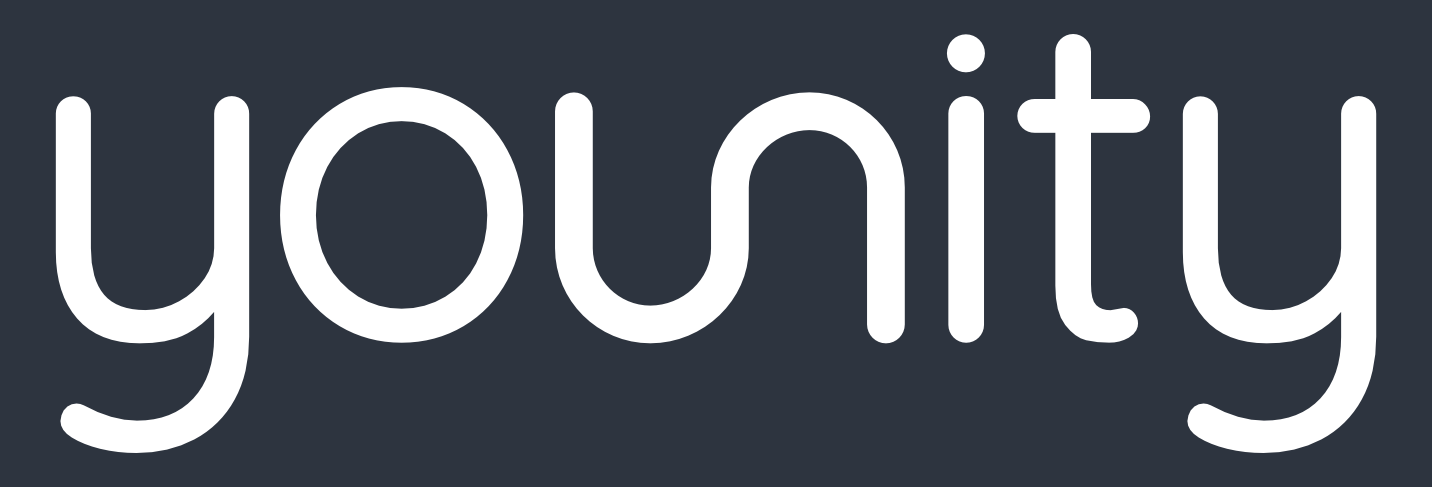 Younity Logo Younity white